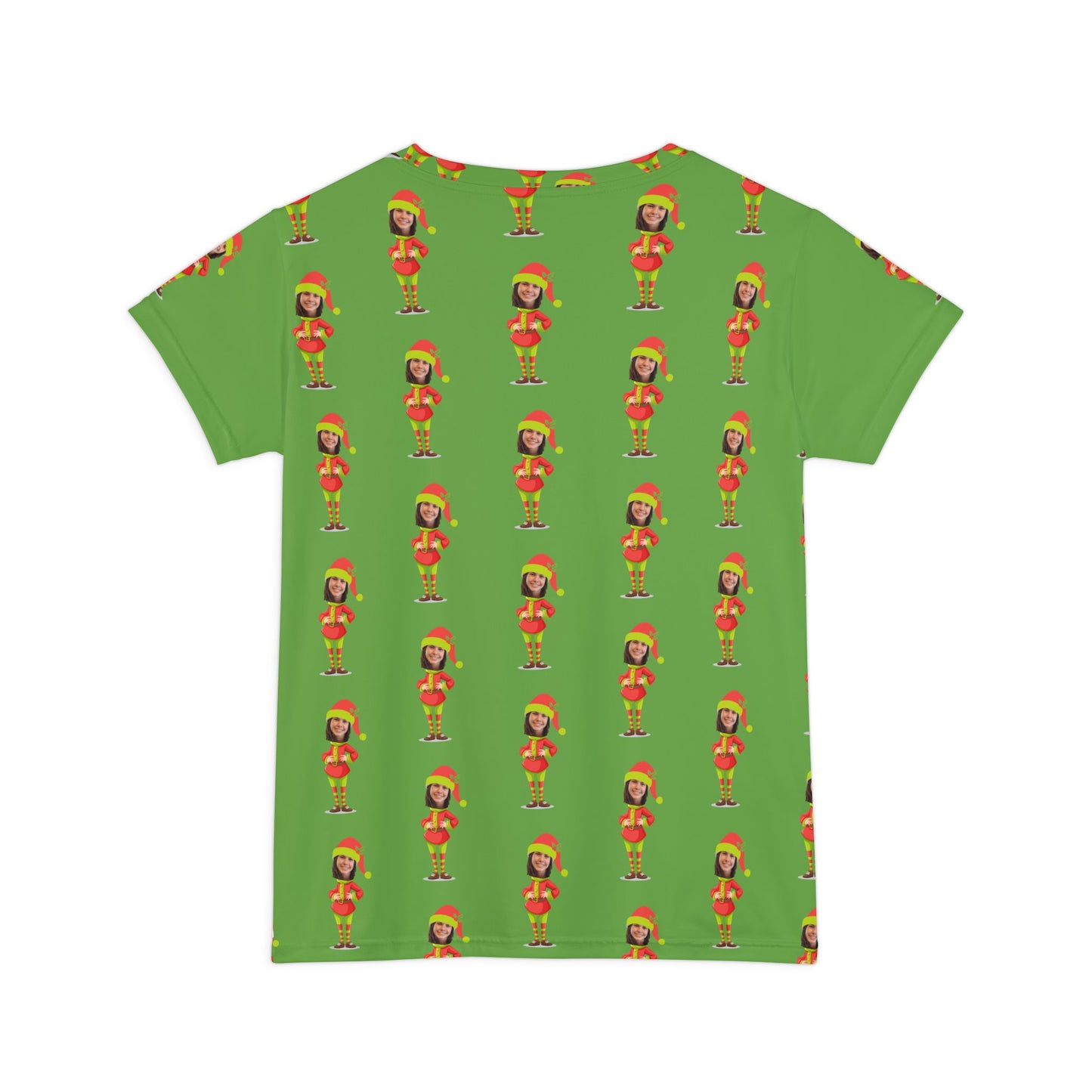 Eldest daughter Elf Women's Short Sleeve Shirt (AOP)