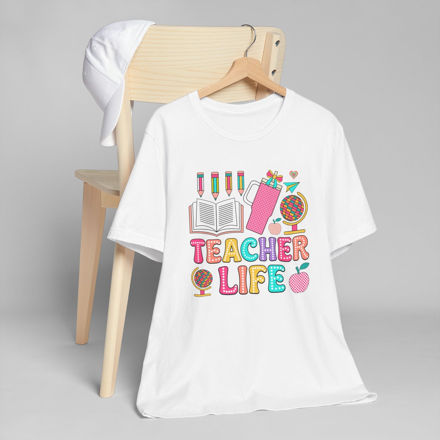 Teacher Life, Stanley Unisex Jersey T-Shirt