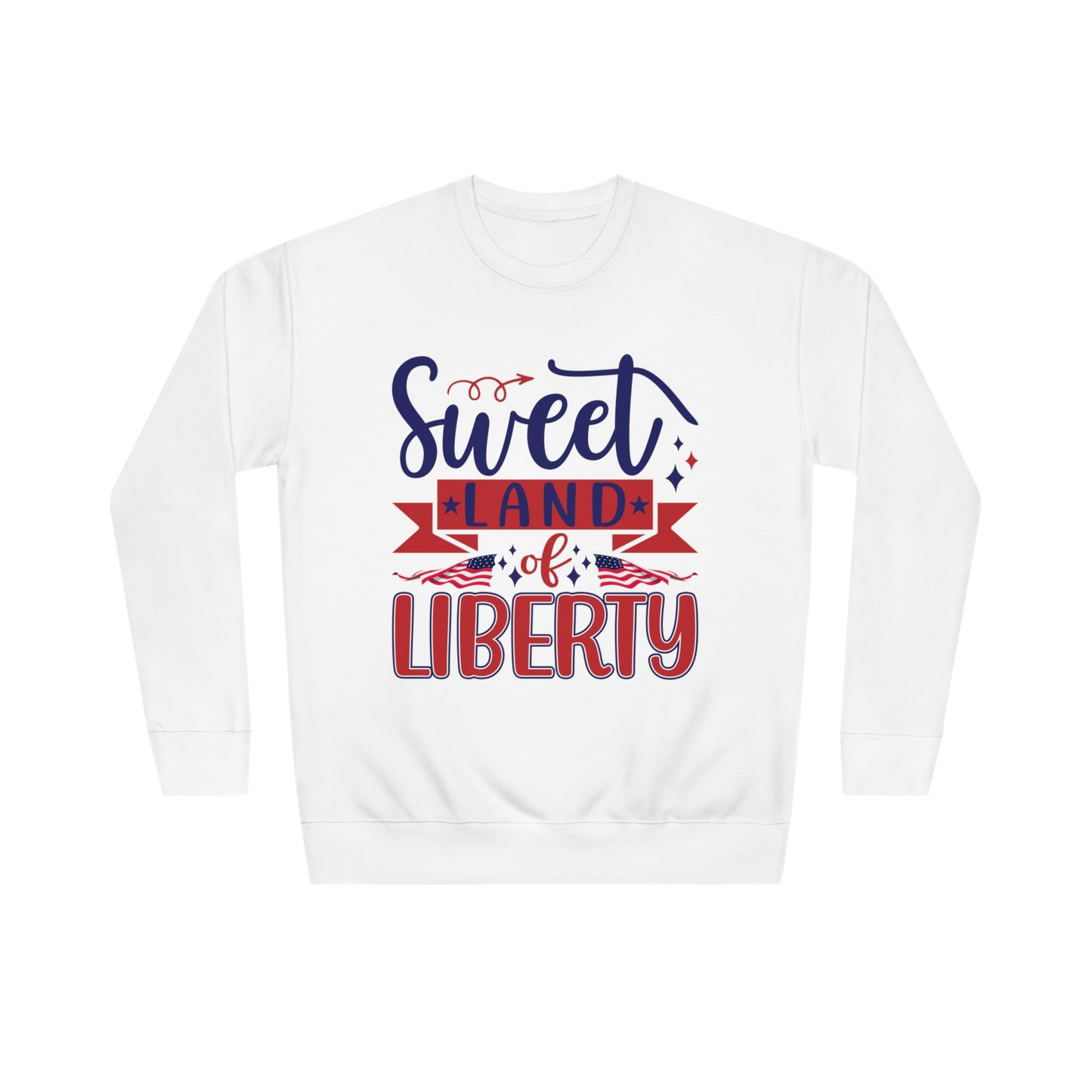 Sweet land of Liberty Unisex Crew Sweatshirt