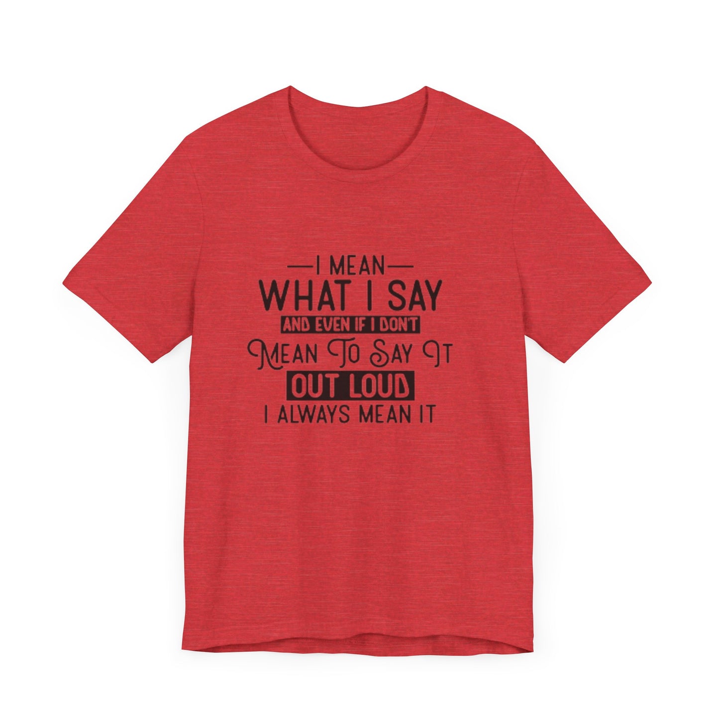 Unisex Jersey Short Sleeve Tee