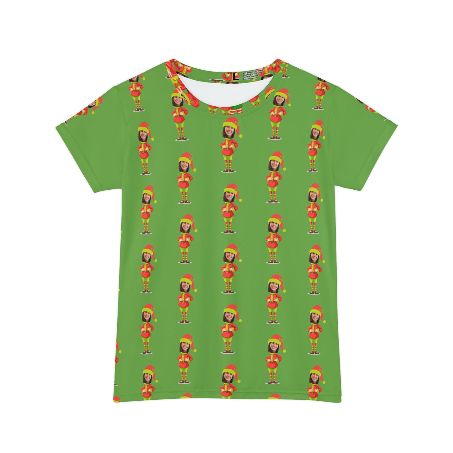 Eldest daughter Elf Women's Short Sleeve Shirt (AOP)