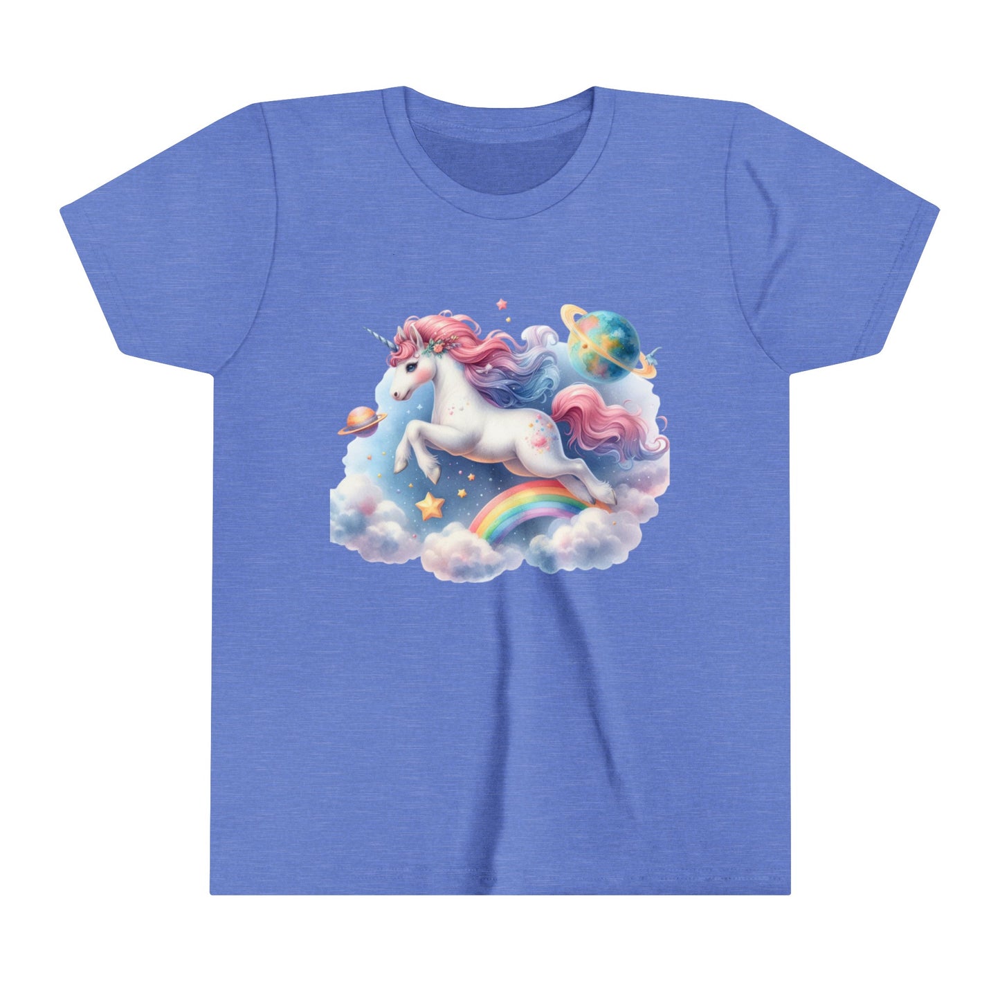 Unicorn Outerspace Youth Short Sleeve Tee