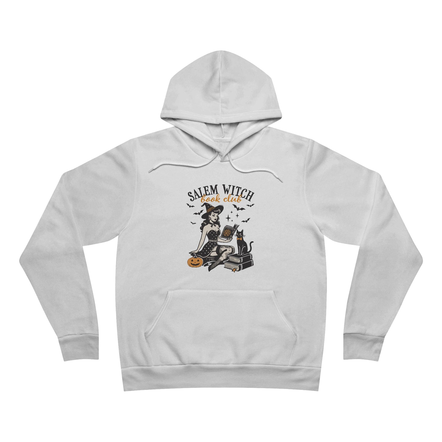 Salem Witch Book Club Unisex Sponge Fleece Pullover Hoodie