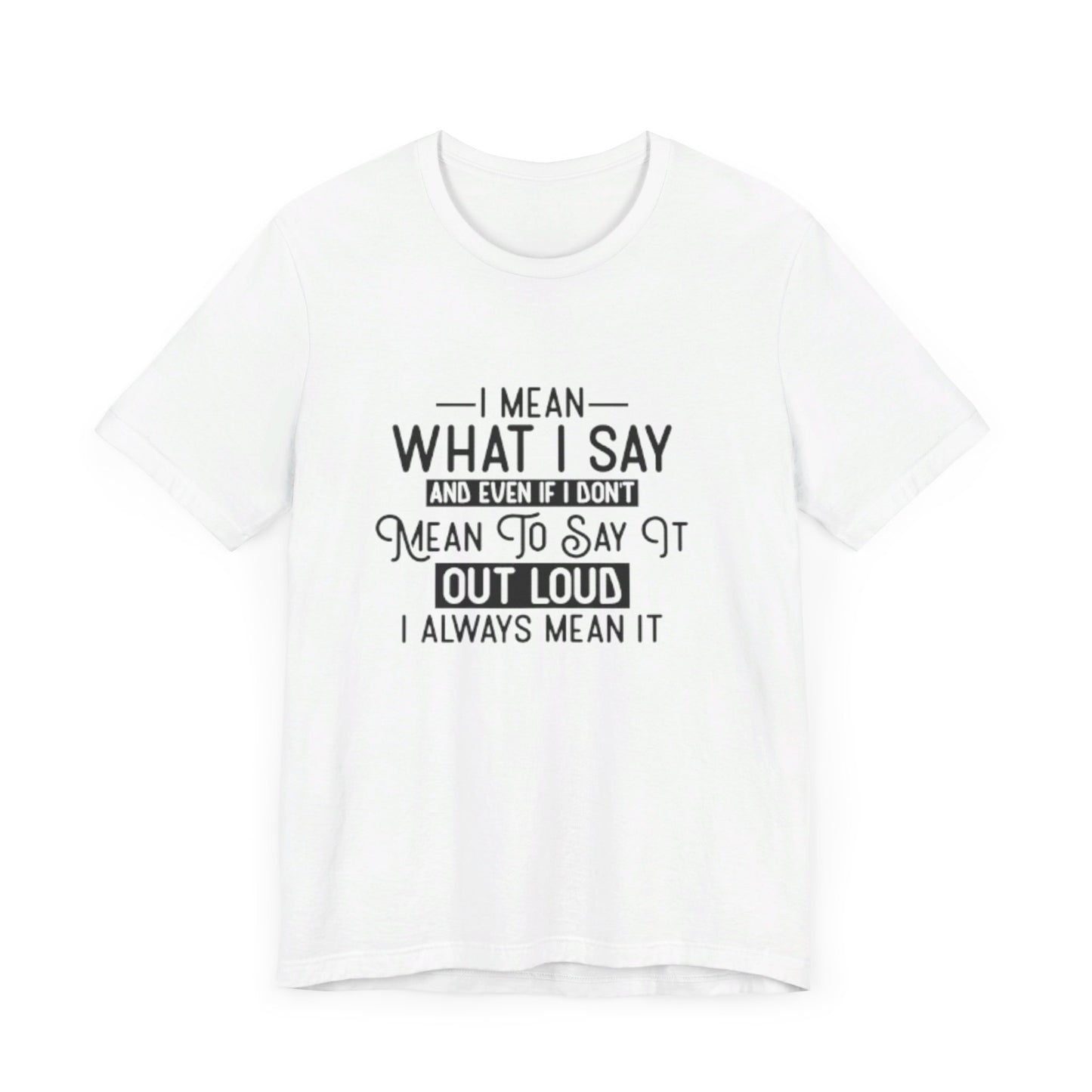 Unisex Jersey Short Sleeve Tee