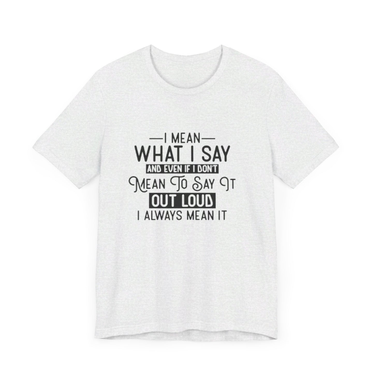 Unisex Jersey Short Sleeve Tee