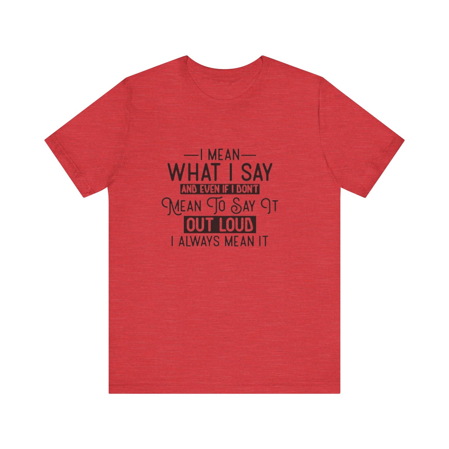 Unisex Jersey Short Sleeve Tee