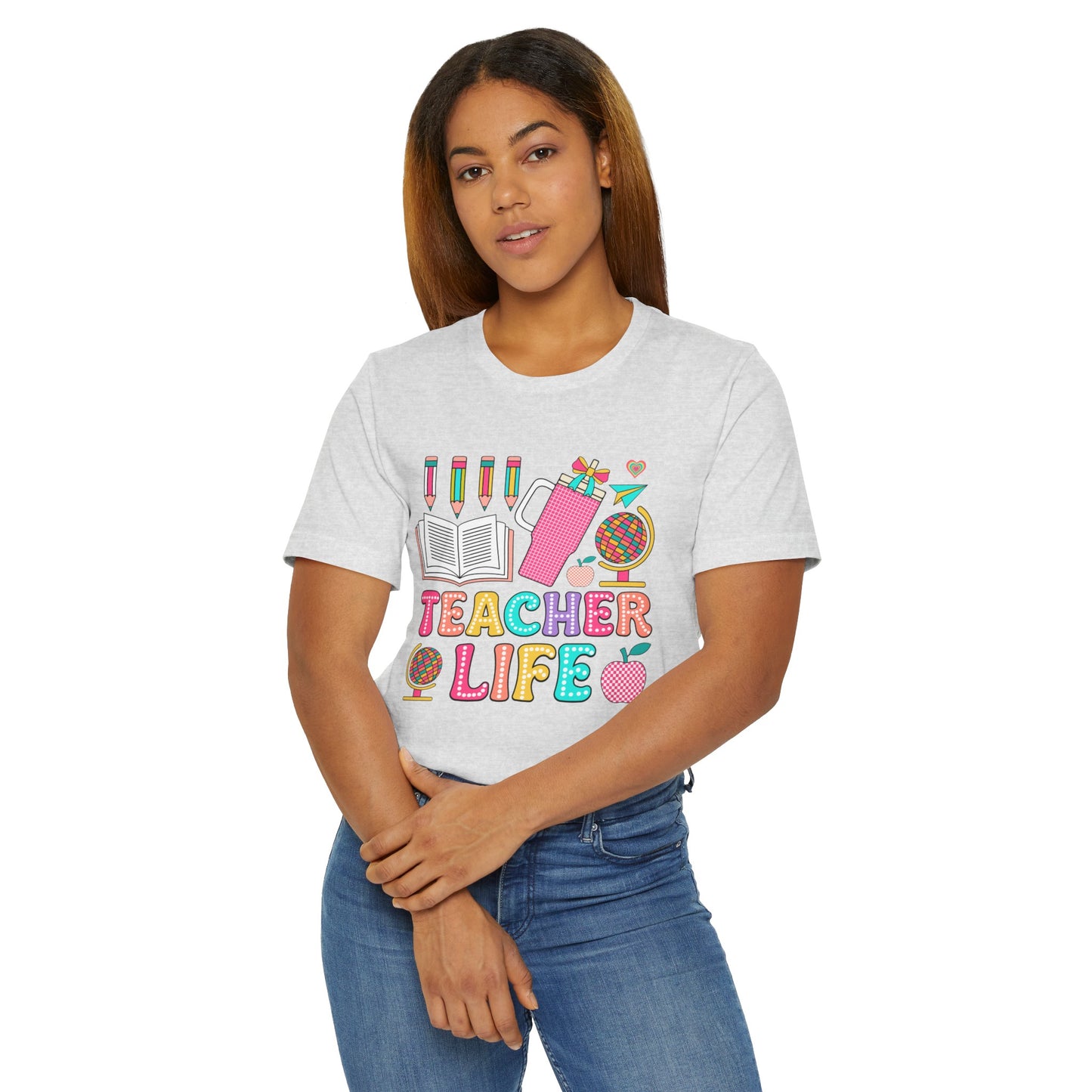 Teacher Life, Stanley Unisex Jersey T-Shirt
