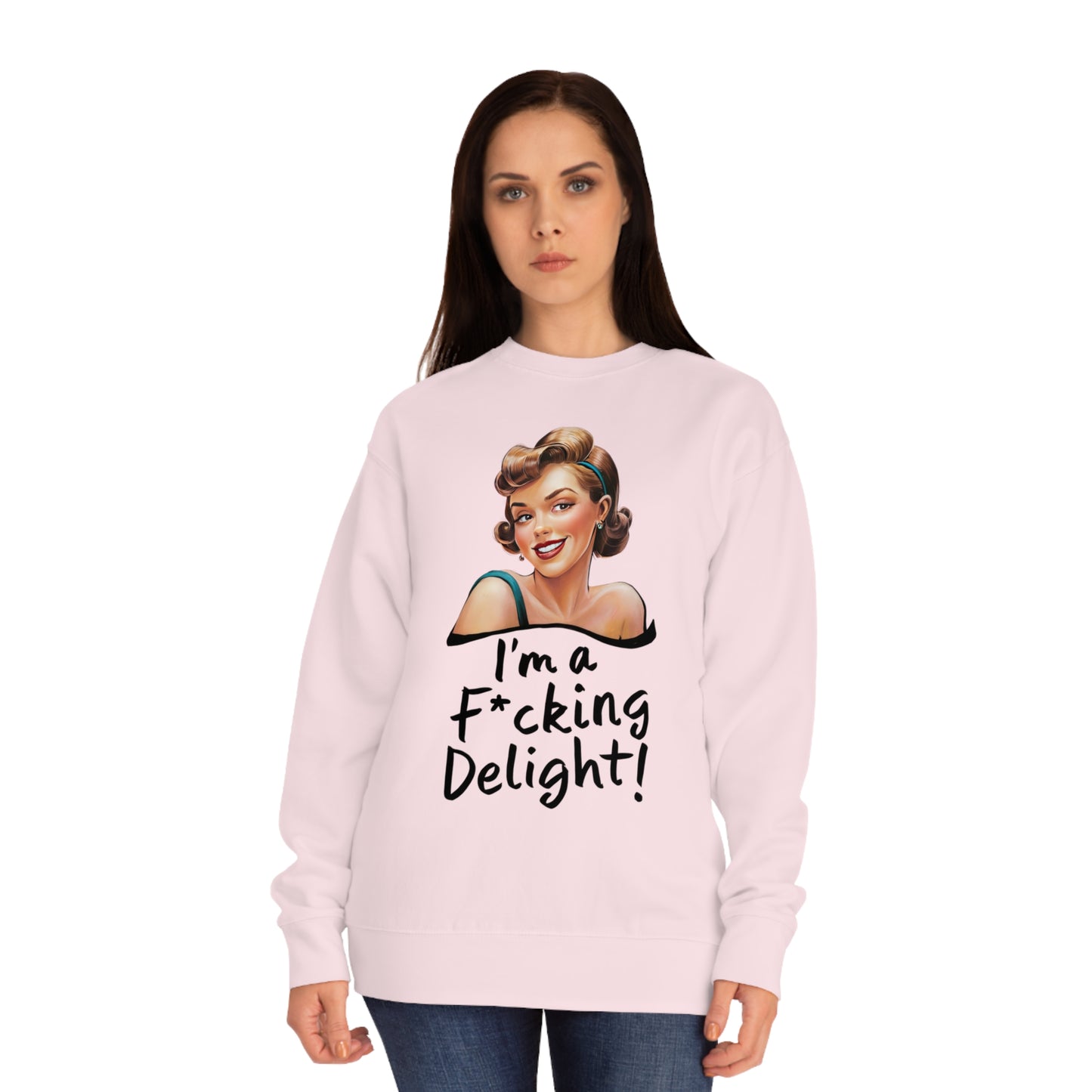 I'm a delight Unisex Crew Sweatshirt
