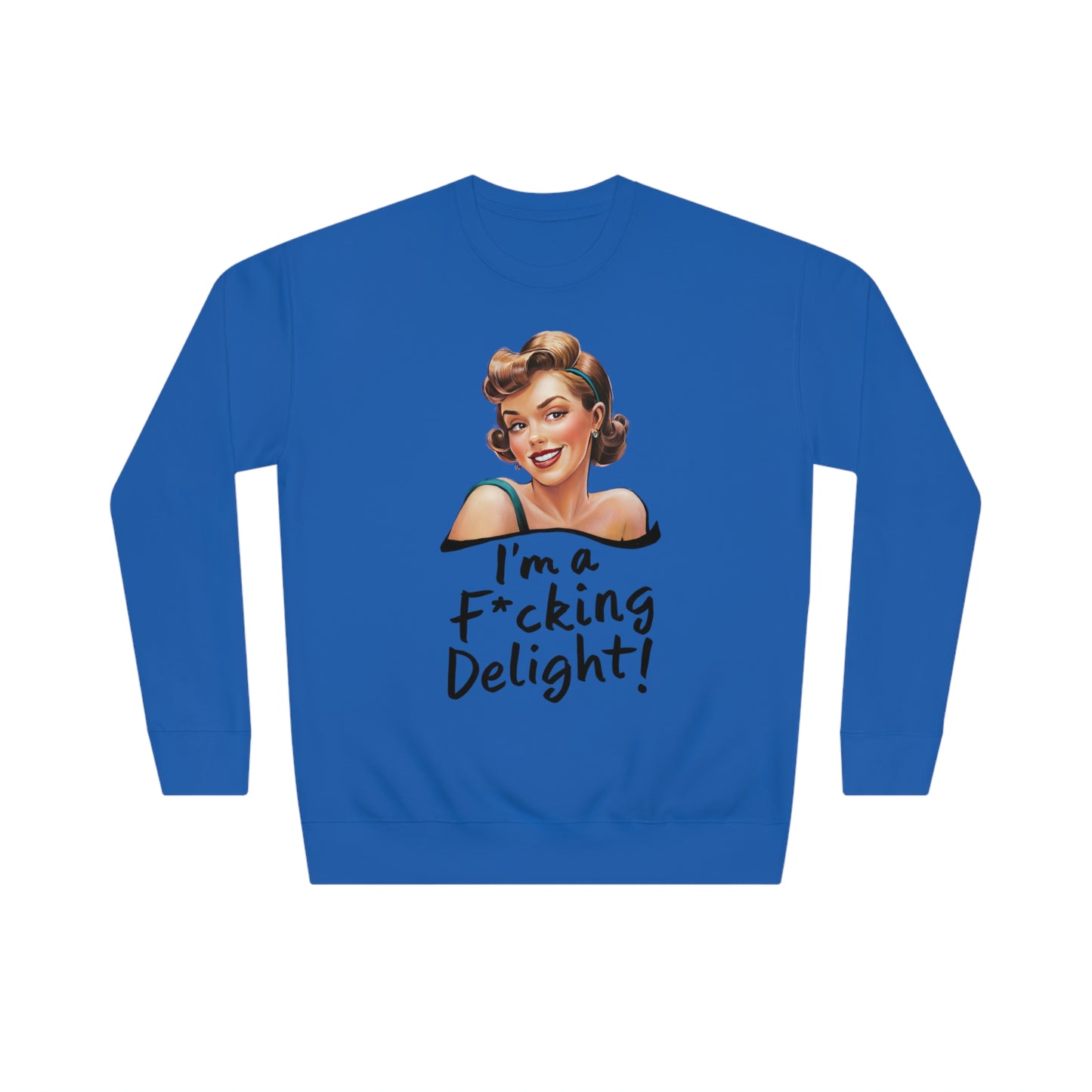 I'm a delight Unisex Crew Sweatshirt