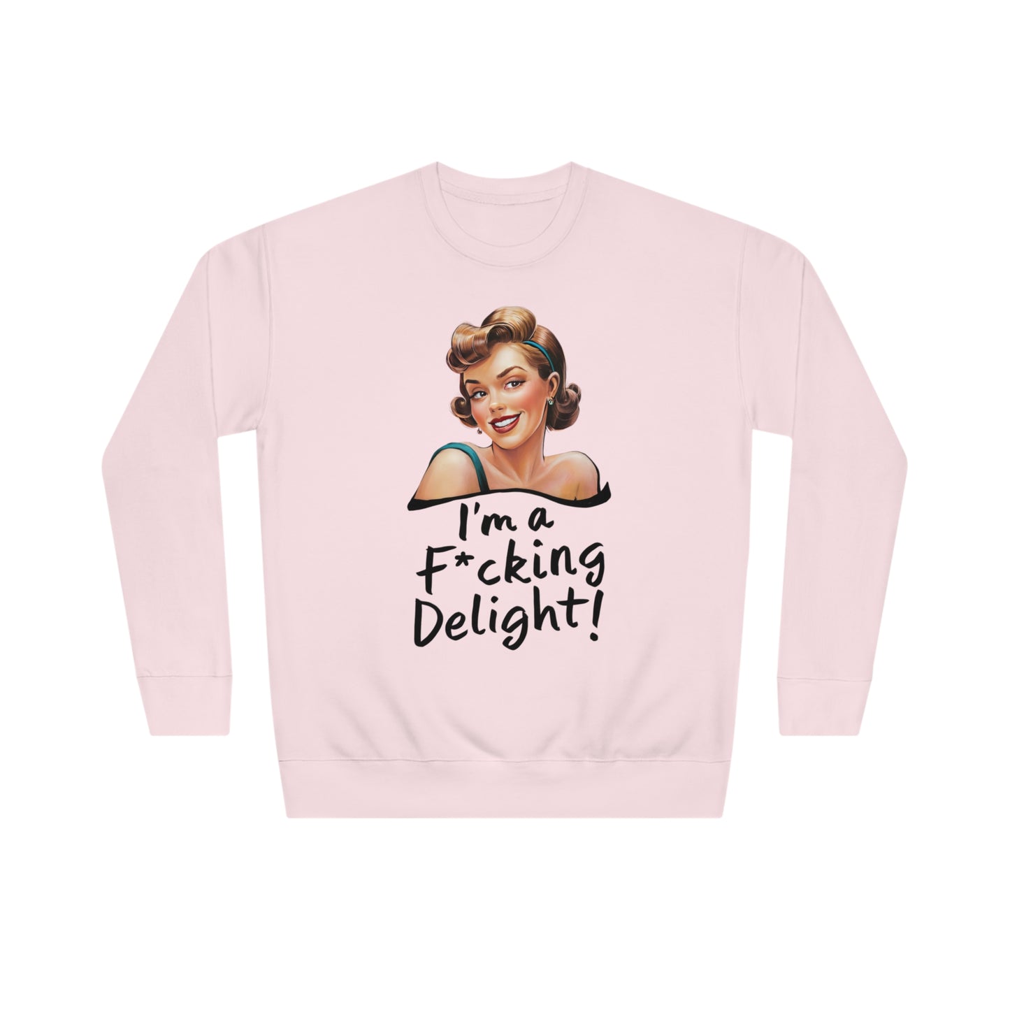 I'm a delight Unisex Crew Sweatshirt