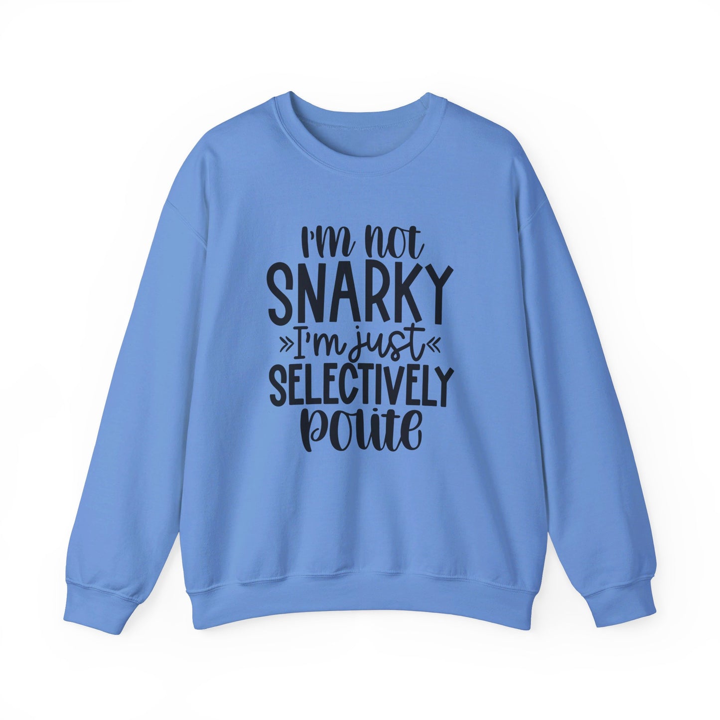I'm not snarky Unisex Heavy Blend™ Crewneck Sweatshirt