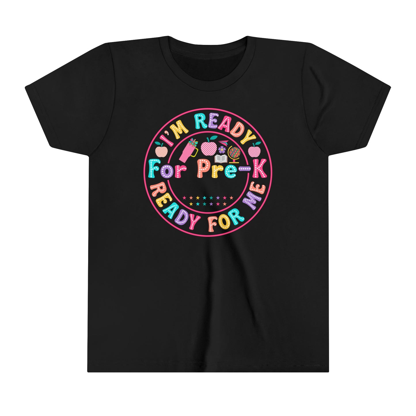 I'm ready for PRE-K Youth Short Sleeve Tee