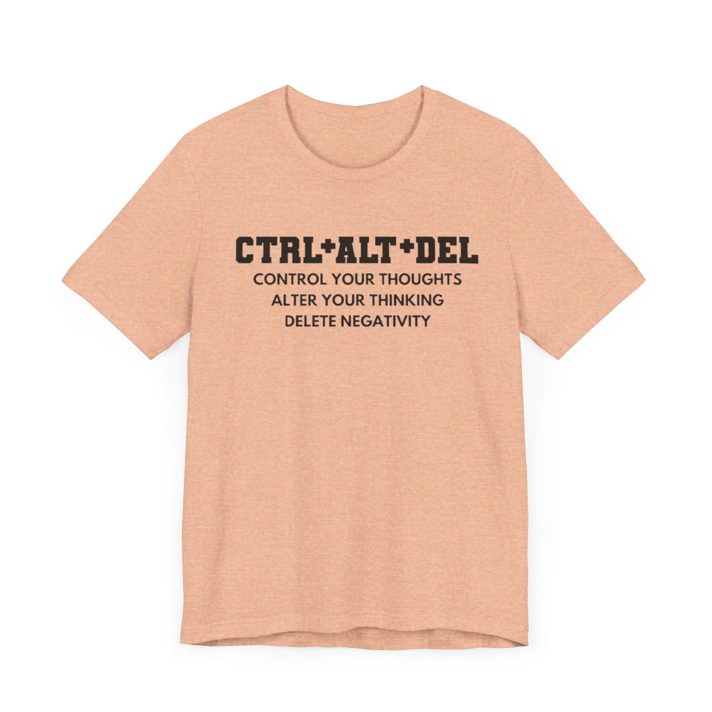 CTRL+ ALT+ DEL Unisex Jersey Short Sleeve Tee