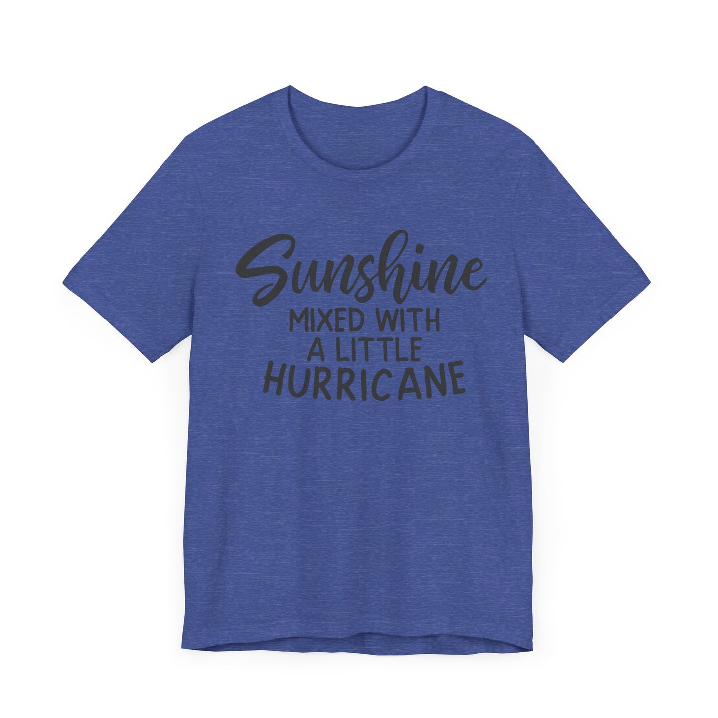 Sunshine Mixed with a little Hurricane Unisex Jersey Short Sleeve Tee