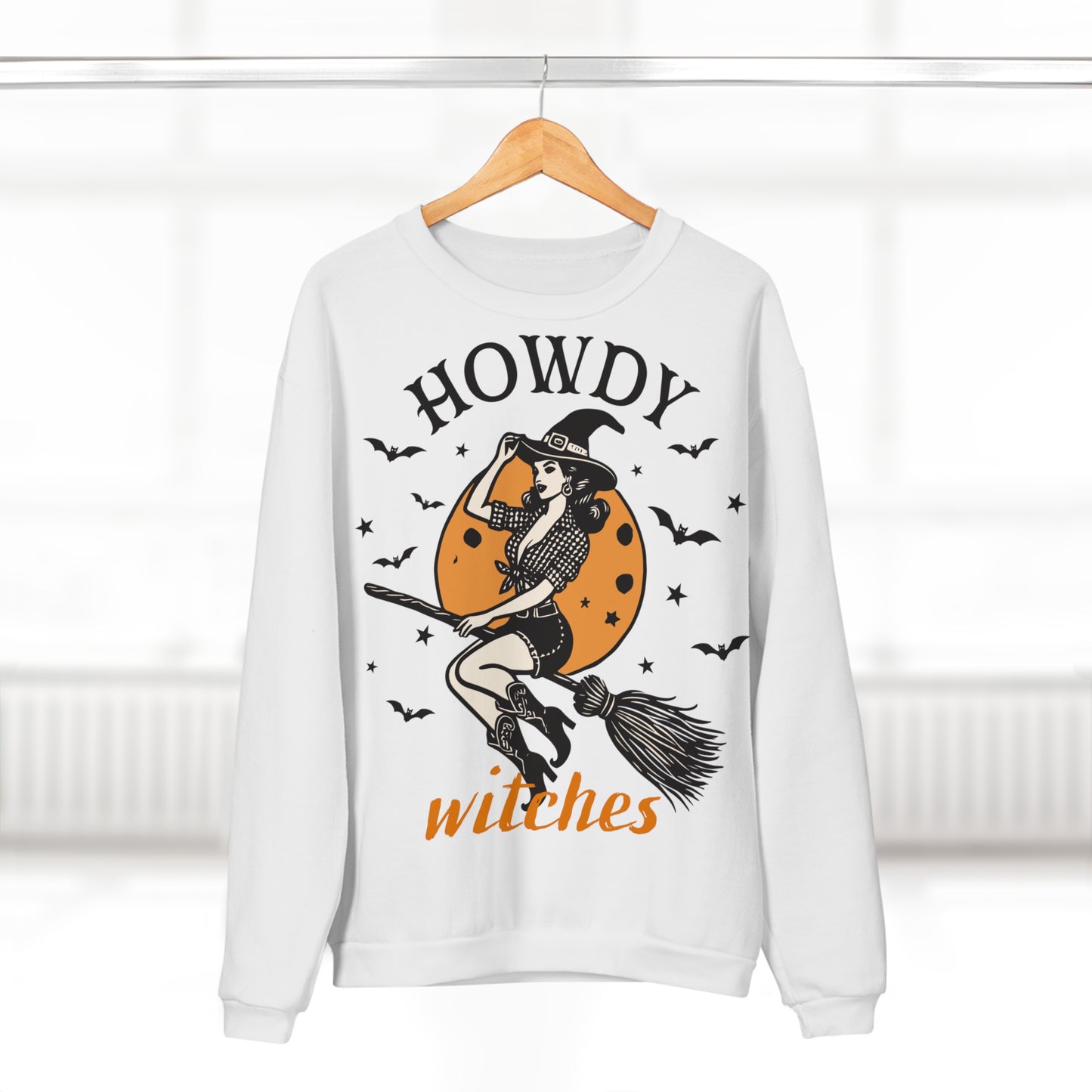 Howdy Witches Unisex Crew Neck Sweatshirt (EU)