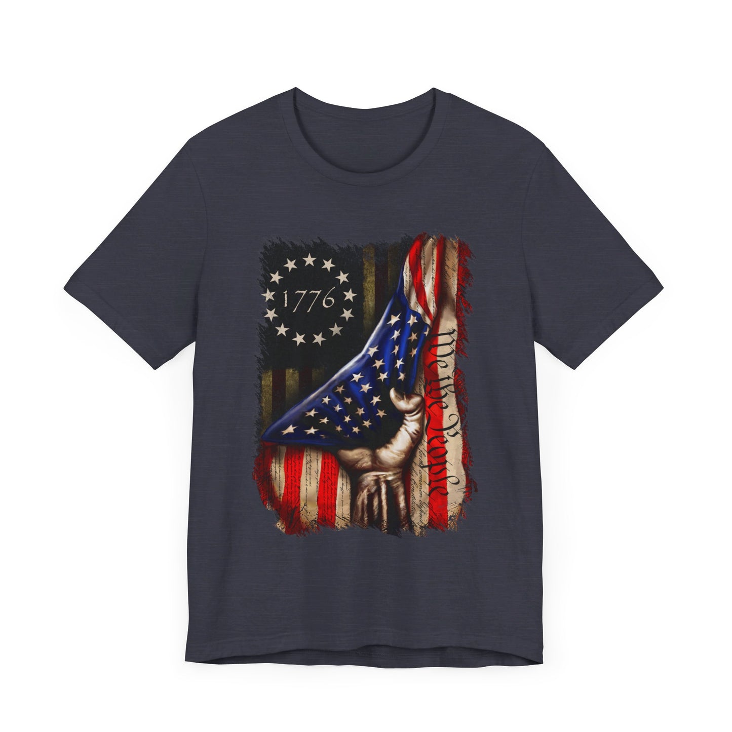 We The People 1776   Unisex Jersey Short Sleeve Tee