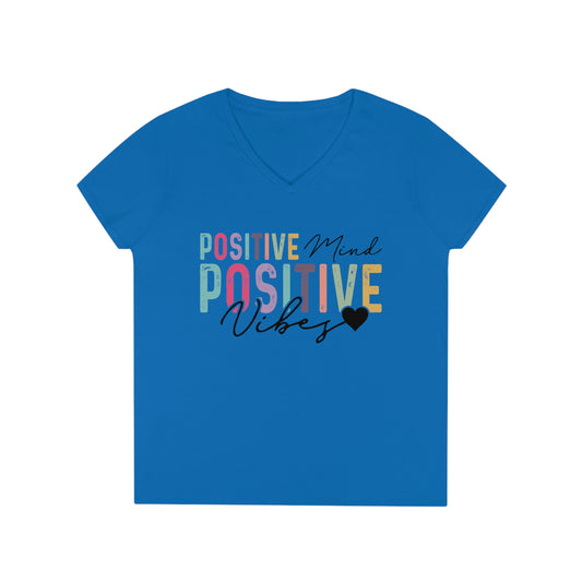 Positive Mind Ladies' V-Neck T-Shirt