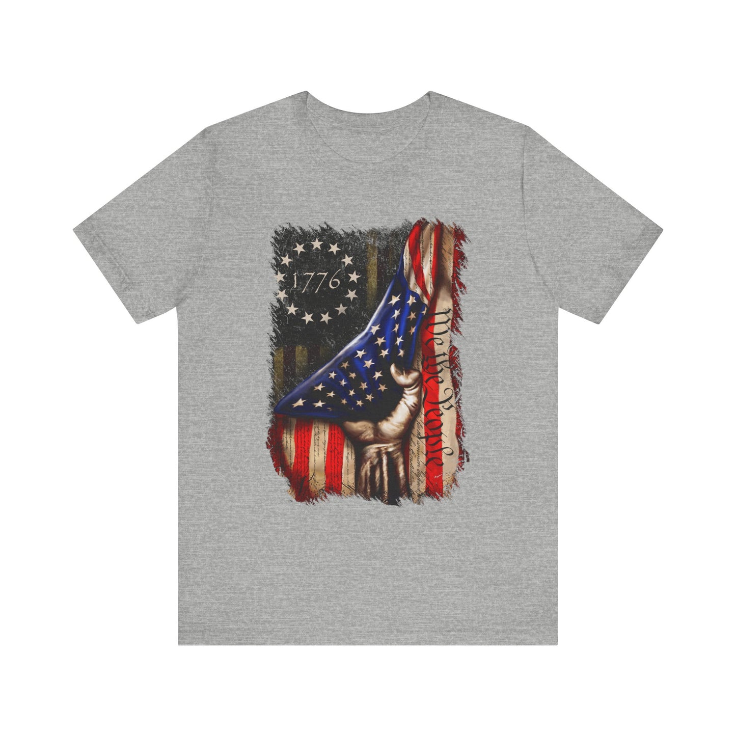 We The People 1776   Unisex Jersey Short Sleeve Tee