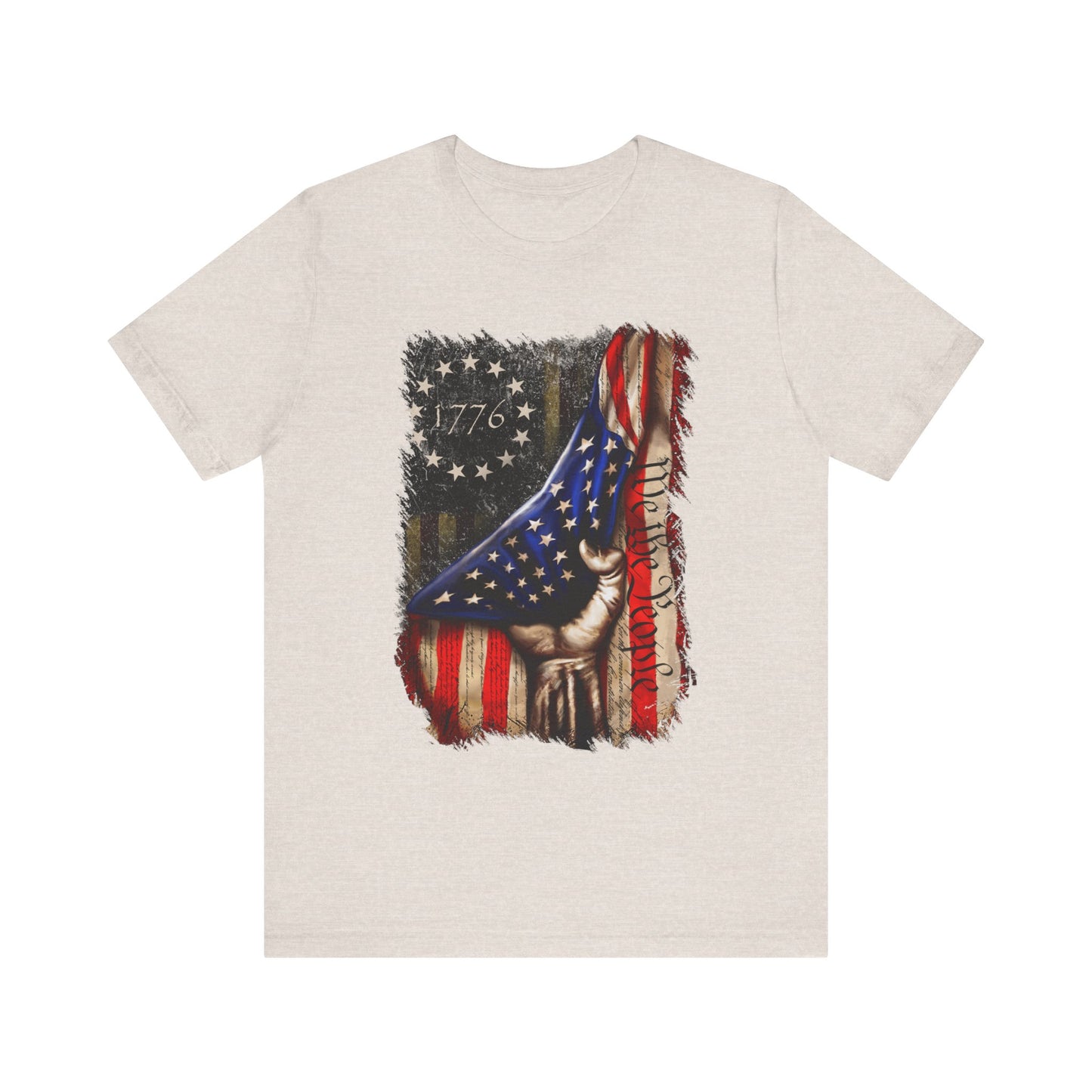 We The People 1776   Unisex Jersey Short Sleeve Tee