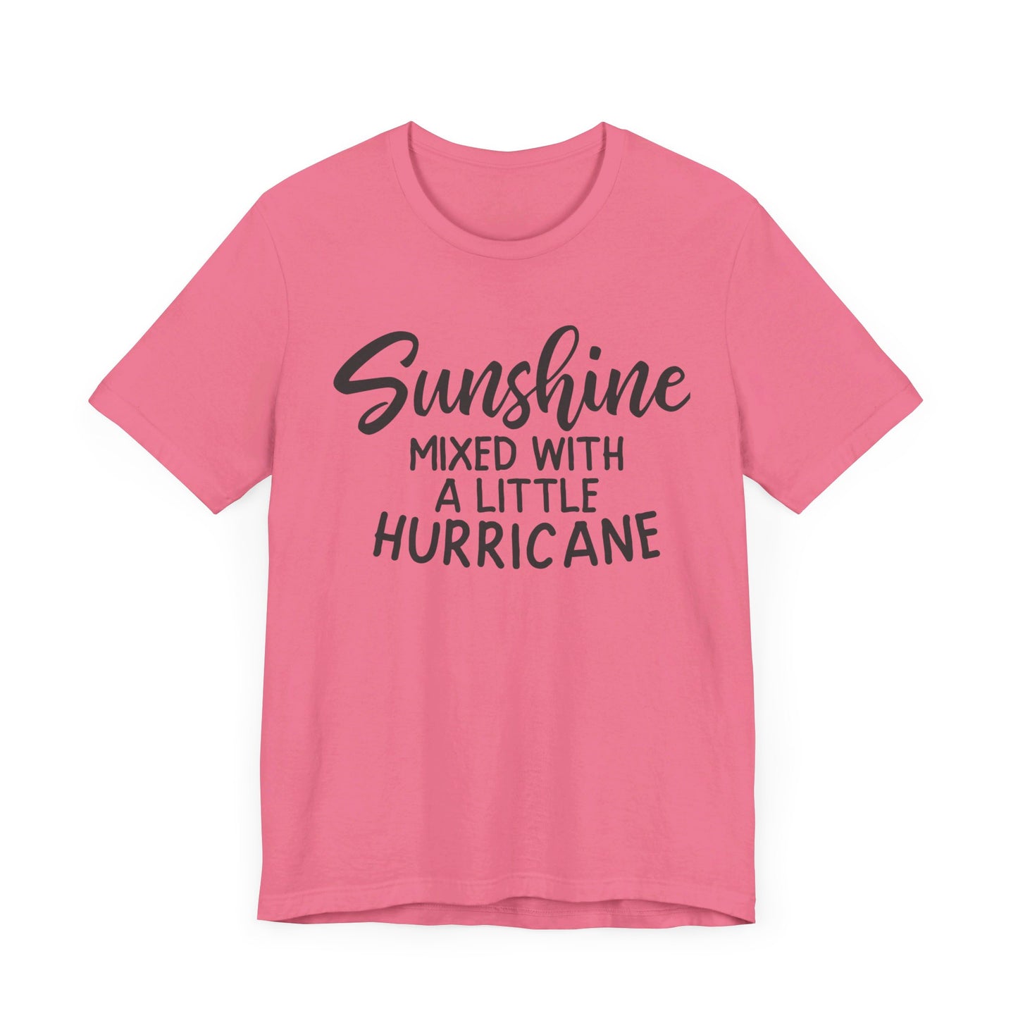 Sunshine Mixed with a little Hurricane Unisex Jersey Short Sleeve Tee