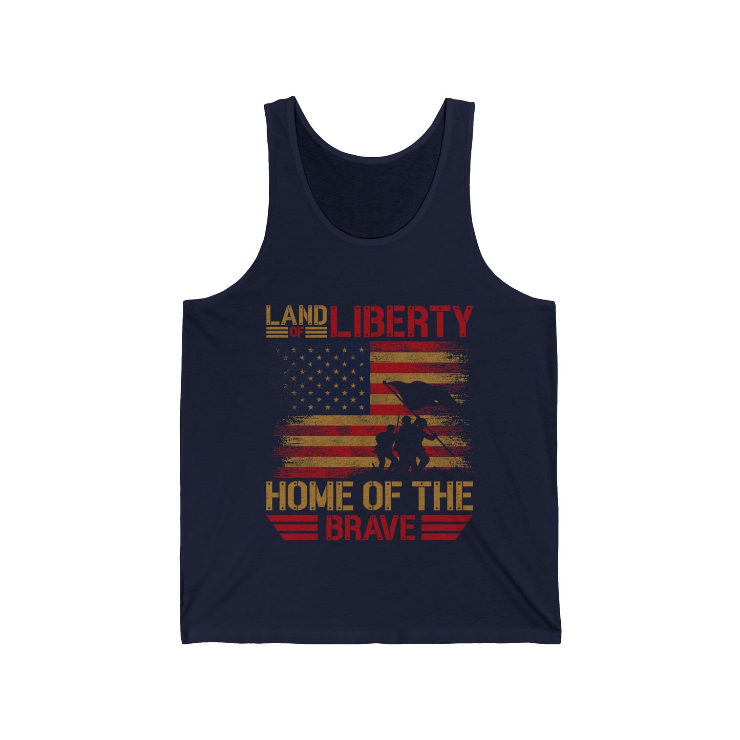 Home of the Brave Unisex Jersey Tank