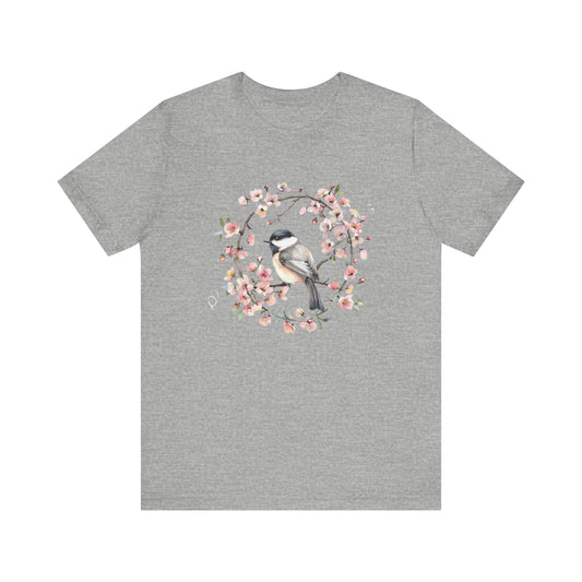 Sitting bird  Unisex Jersey Short Sleeve Tee