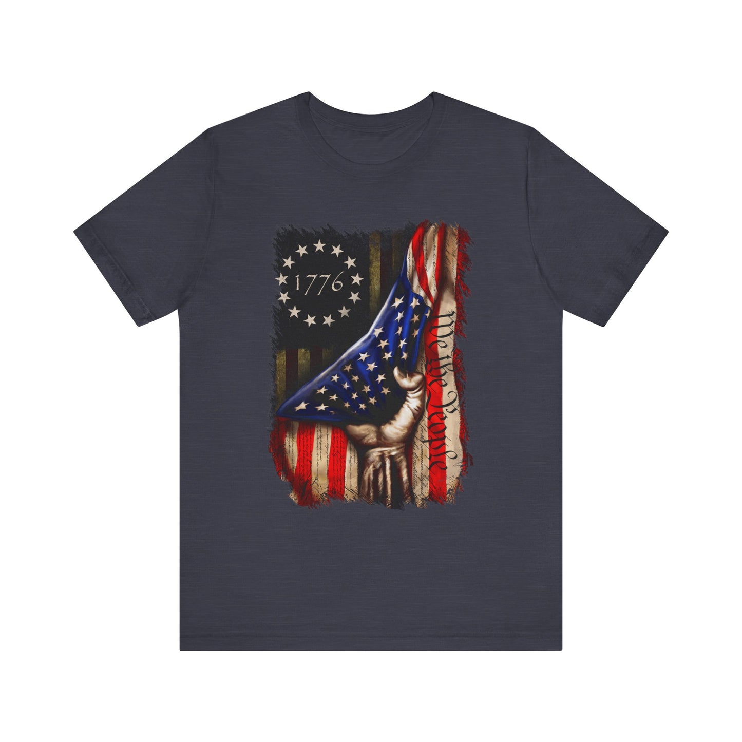 We The People 1776   Unisex Jersey Short Sleeve Tee