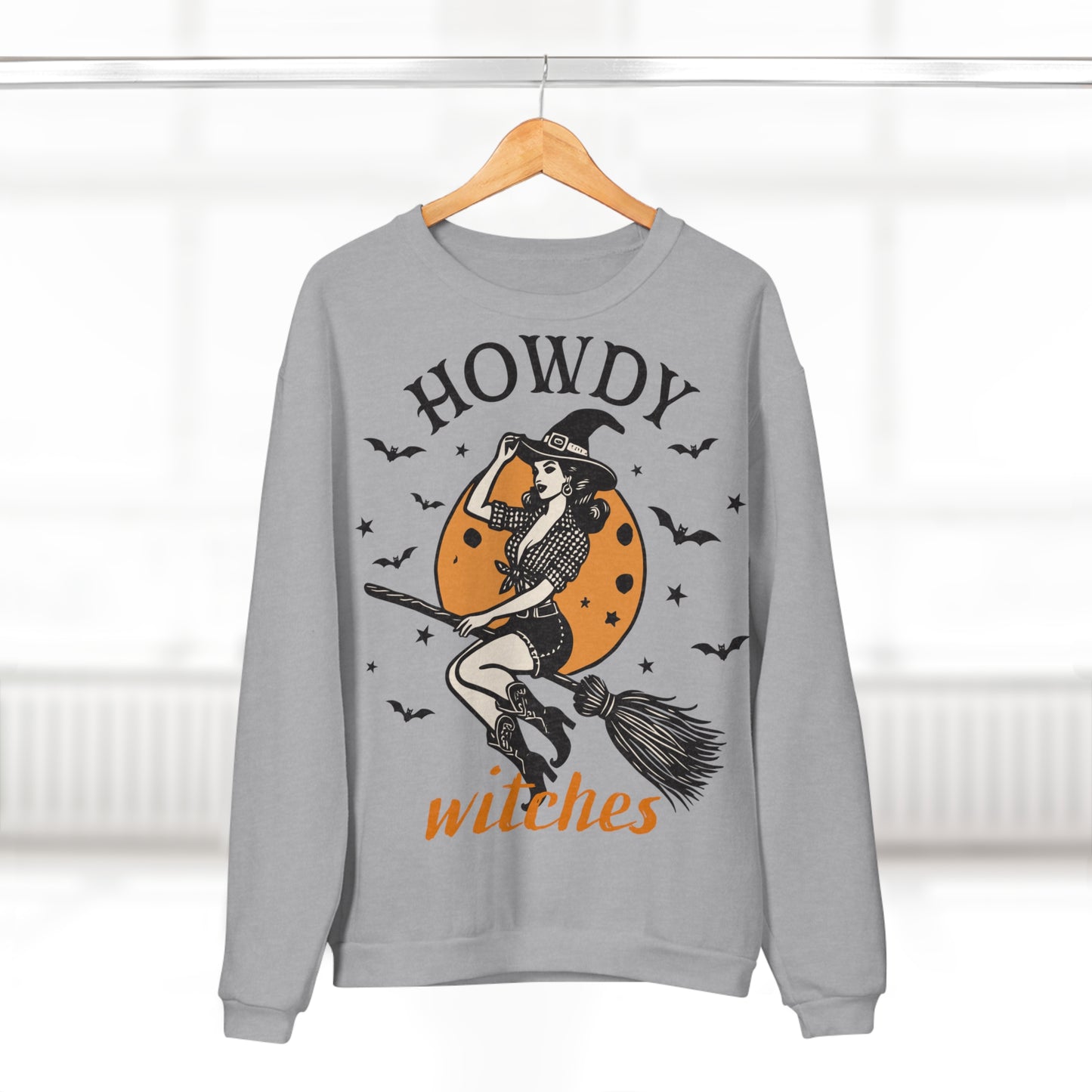 Howdy Witches Unisex Crew Neck Sweatshirt (EU)