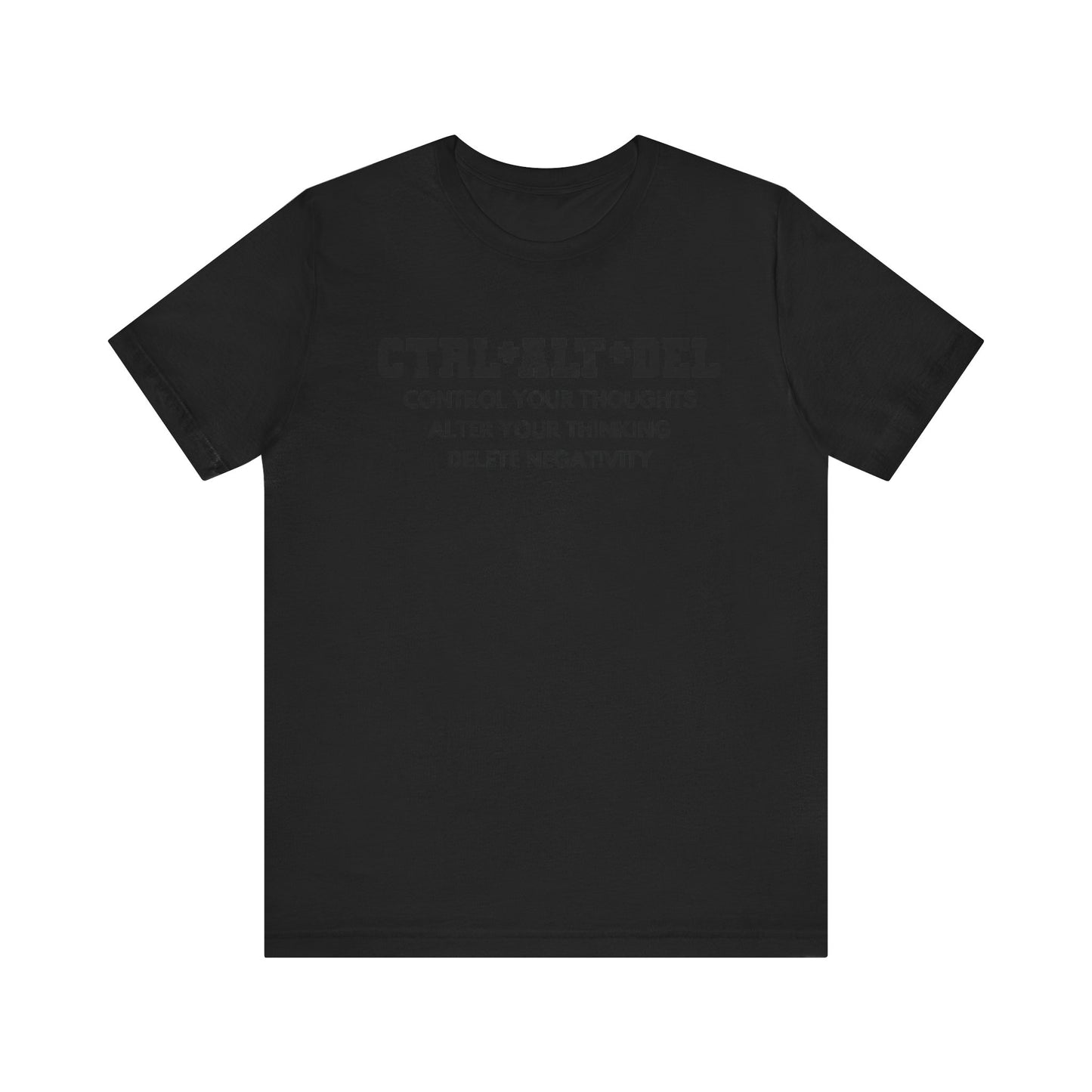 CTRL+ ALT+ DEL Unisex Jersey Short Sleeve Tee