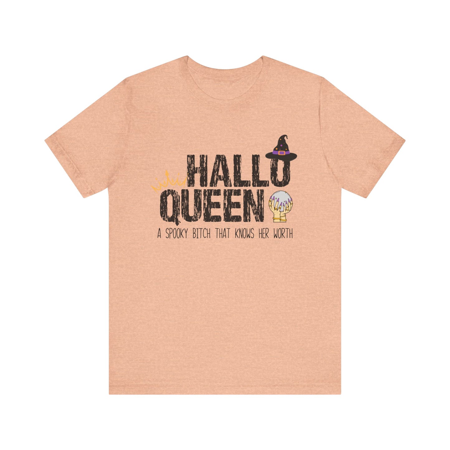 Hallo- QUEEN  Unisex Jersey Short Sleeve Tee