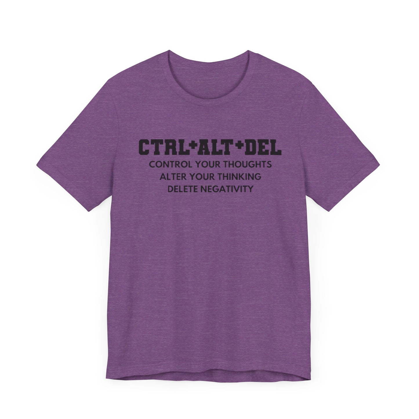 CTRL+ ALT+ DEL Unisex Jersey Short Sleeve Tee