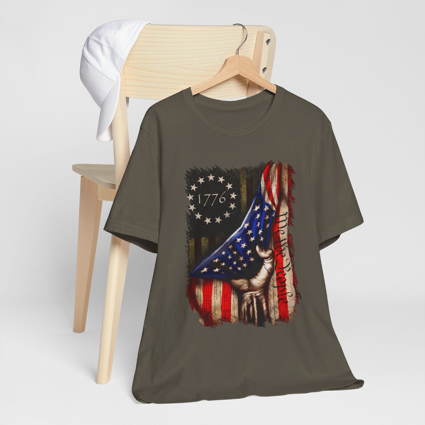 We The People 1776   Unisex Jersey Short Sleeve Tee