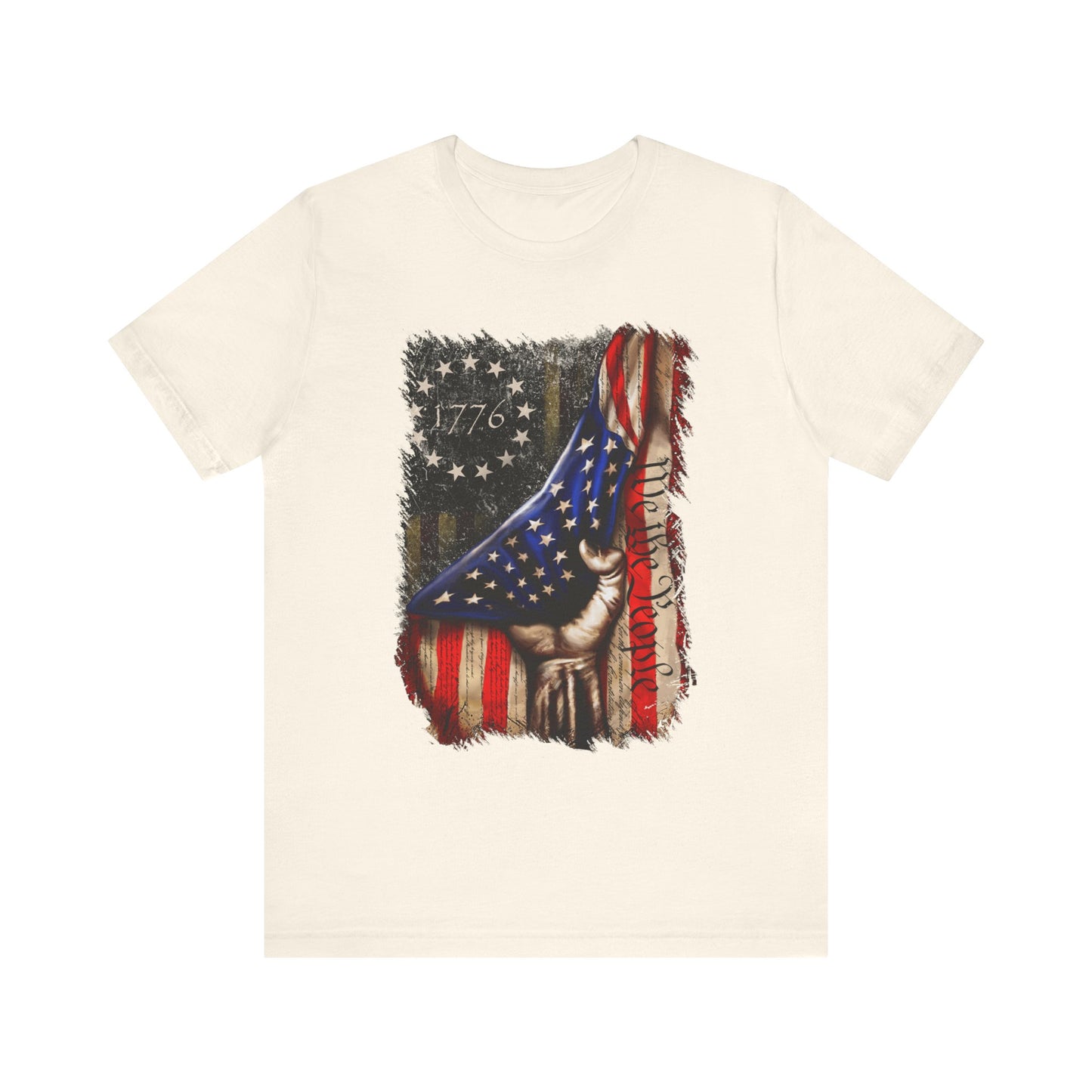 We The People 1776   Unisex Jersey Short Sleeve Tee