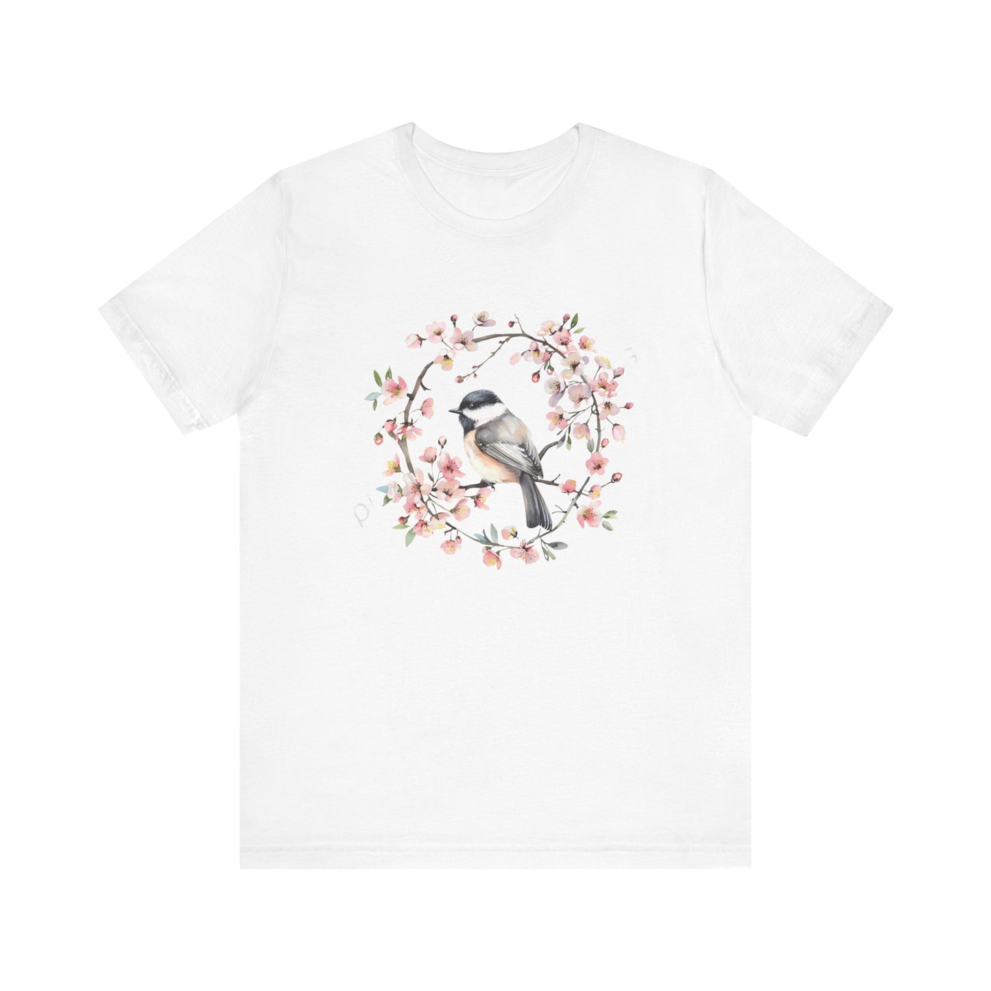 Sitting bird  Unisex Jersey Short Sleeve Tee