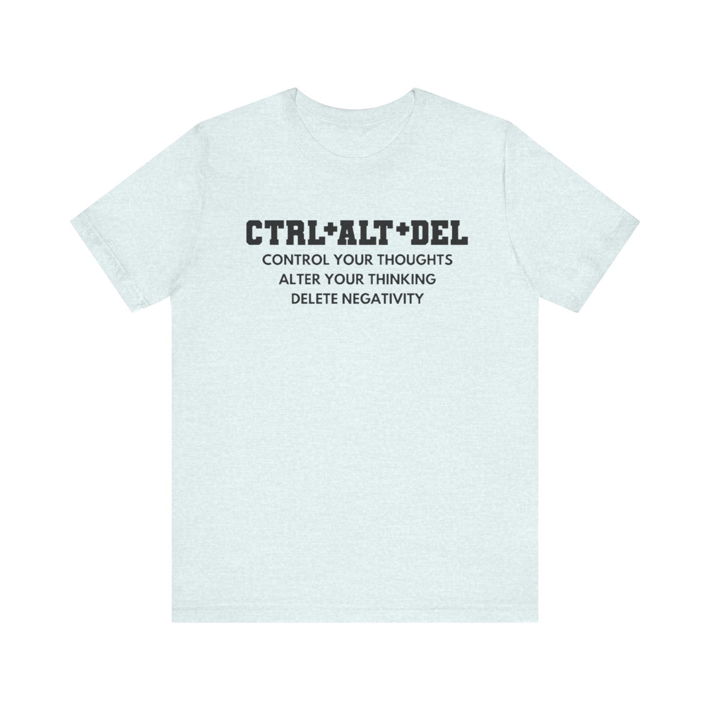 CTRL+ ALT+ DEL Unisex Jersey Short Sleeve Tee