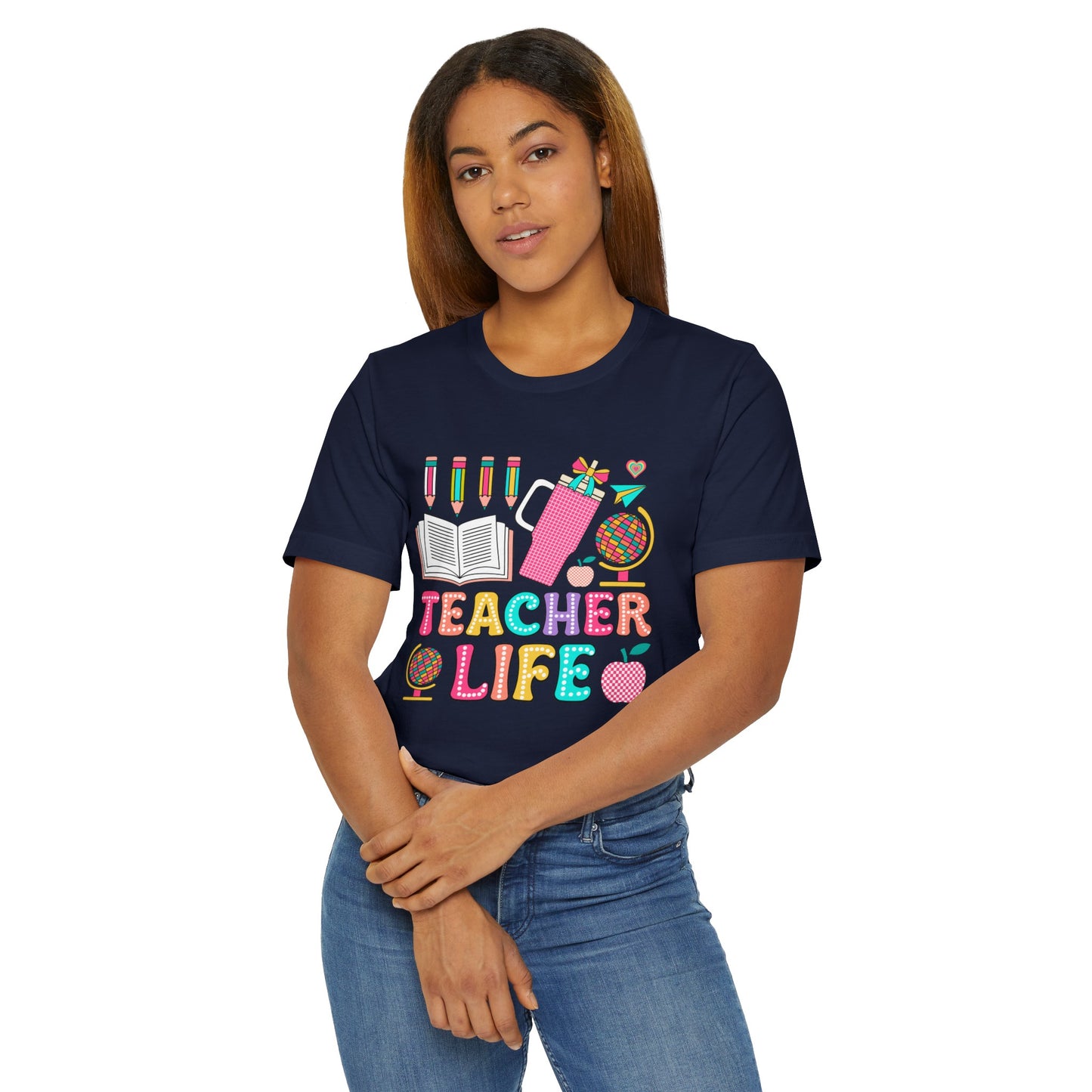 Teacher Life, Stanley Unisex Jersey T-Shirt