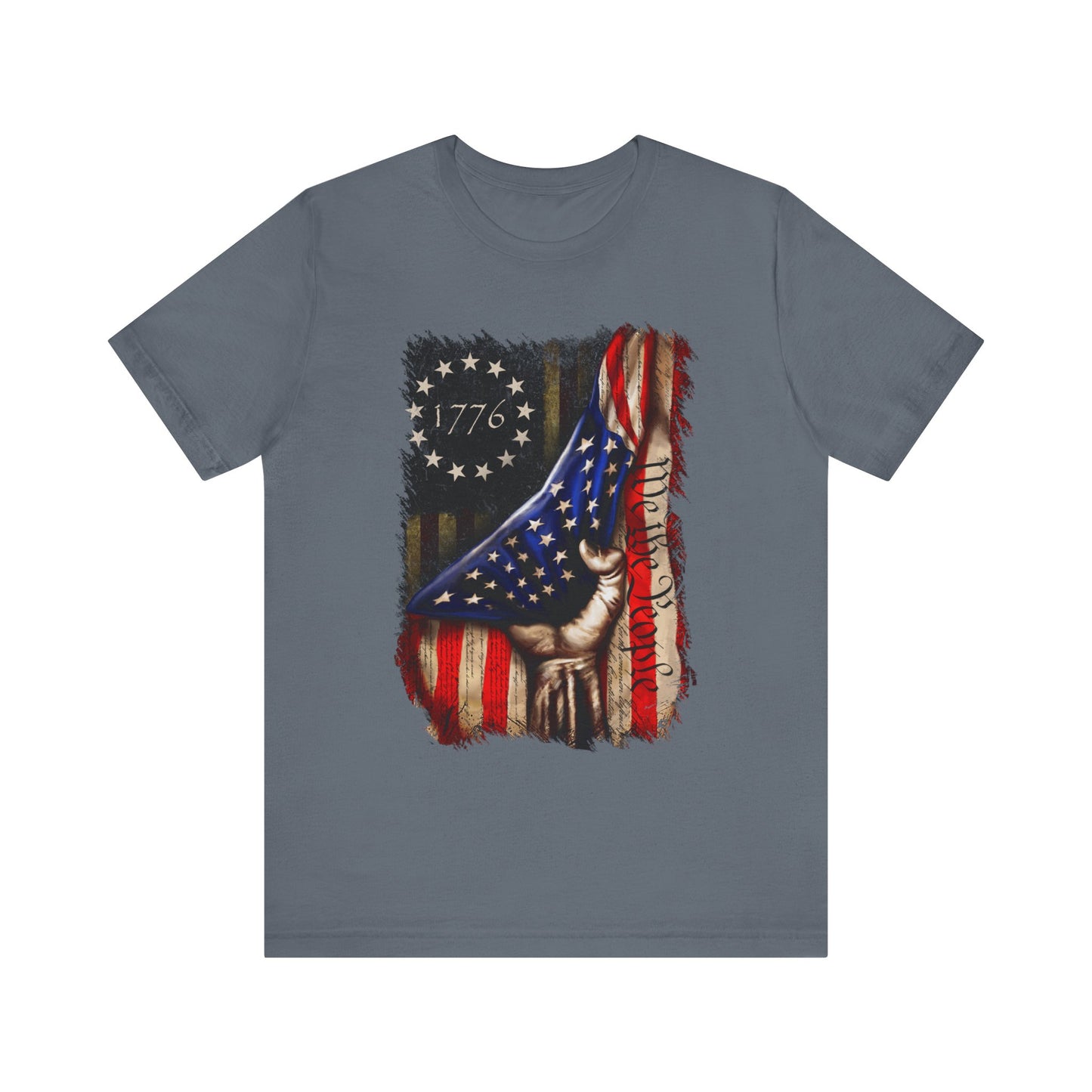 We The People 1776   Unisex Jersey Short Sleeve Tee