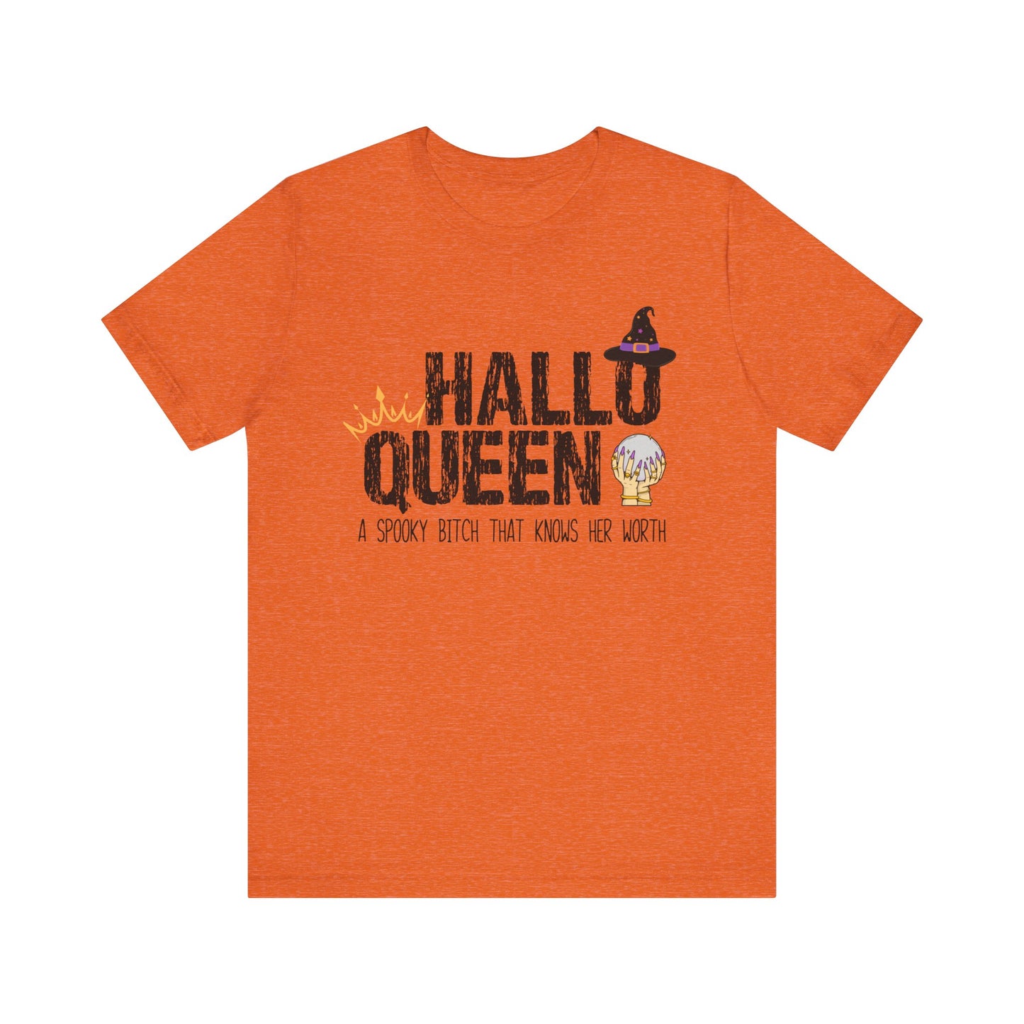 Hallo- QUEEN  Unisex Jersey Short Sleeve Tee