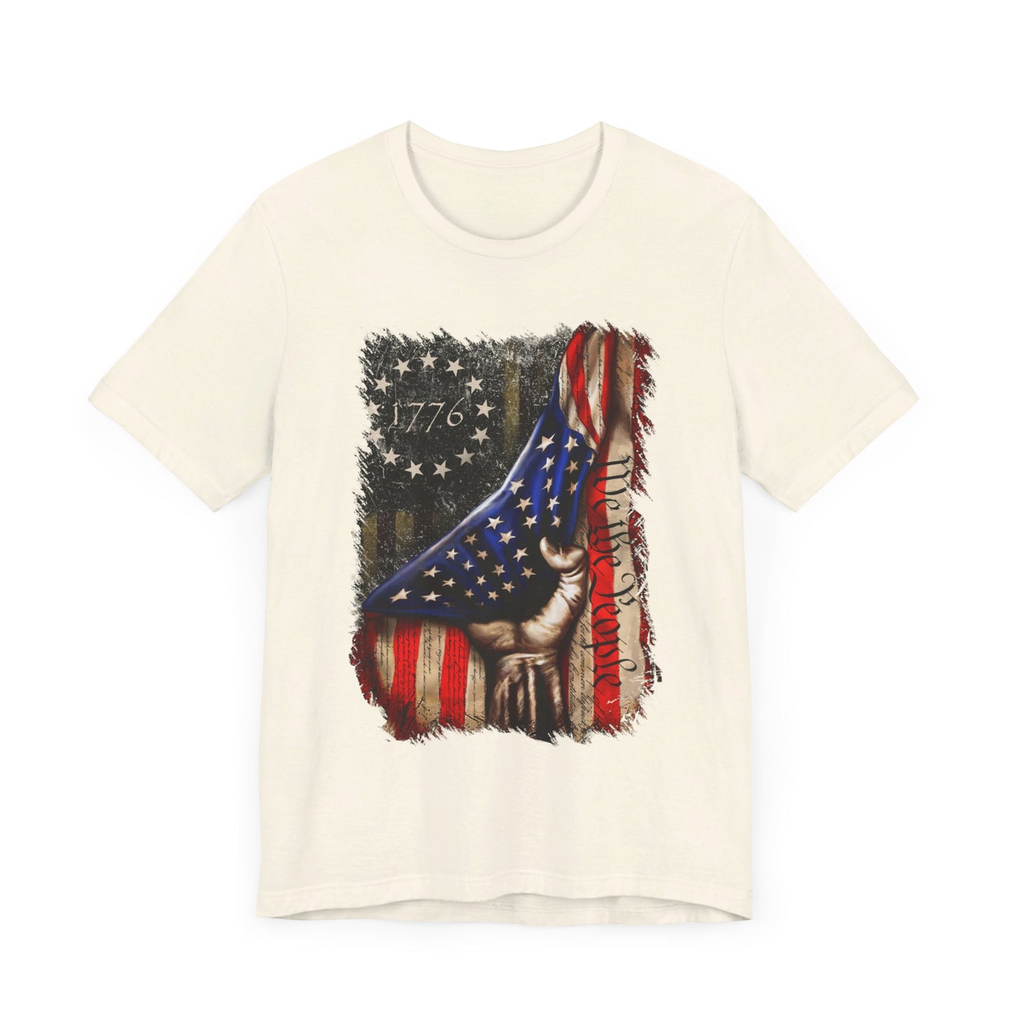 We The People 1776   Unisex Jersey Short Sleeve Tee