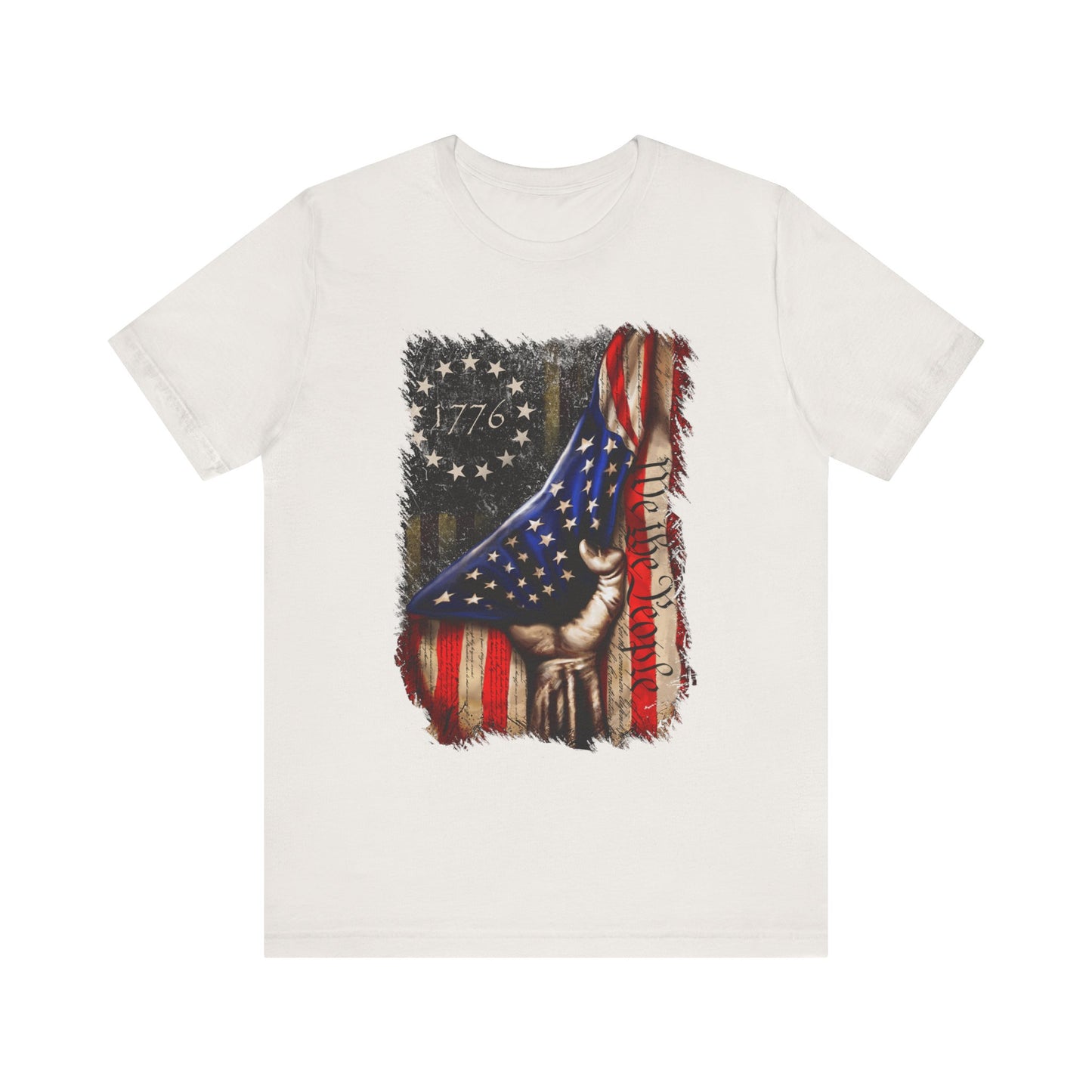 We The People 1776   Unisex Jersey Short Sleeve Tee