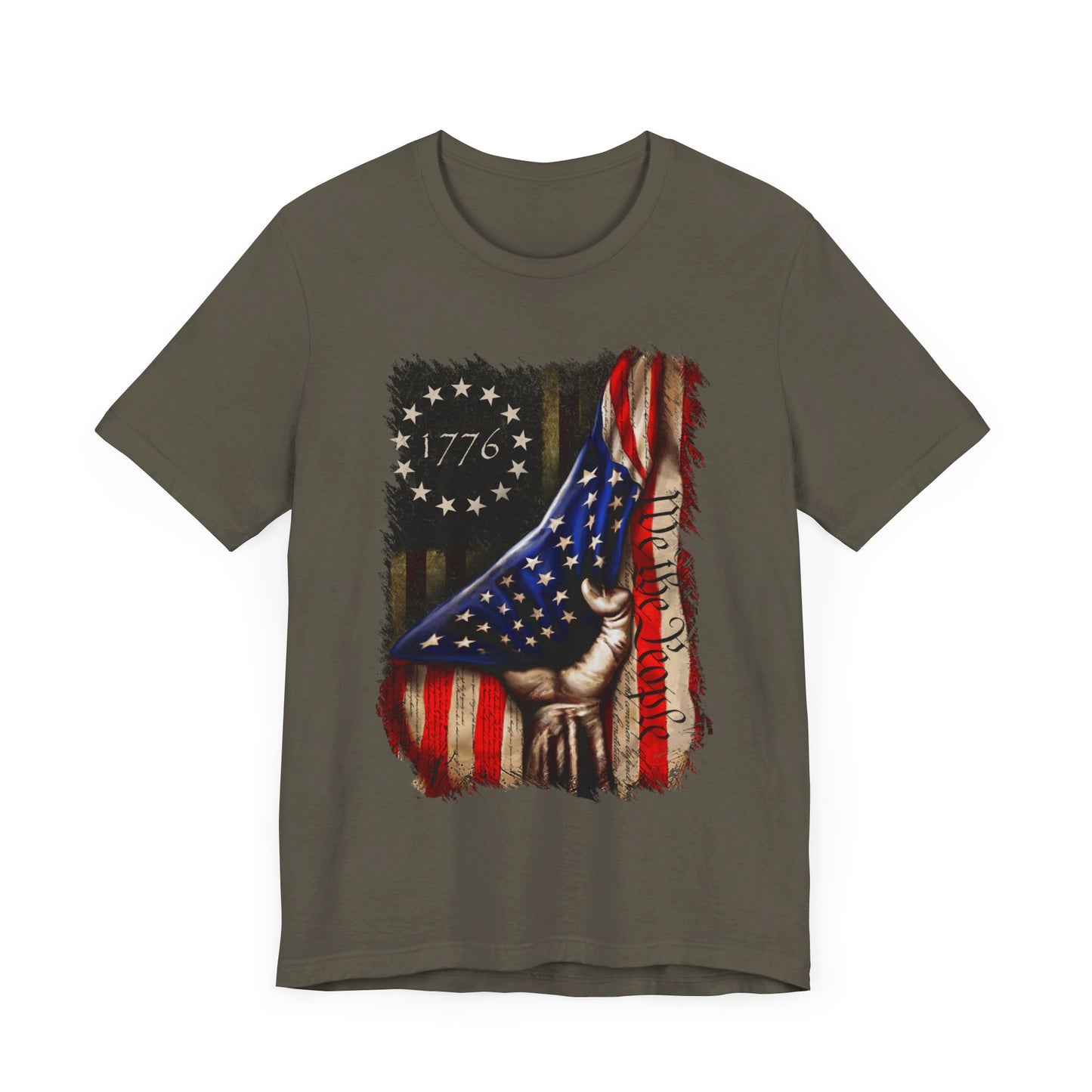 We The People 1776   Unisex Jersey Short Sleeve Tee