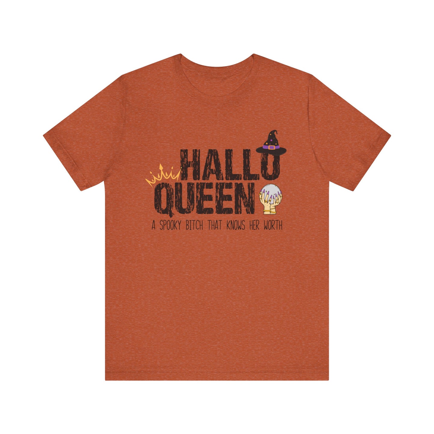 Hallo- QUEEN  Unisex Jersey Short Sleeve Tee