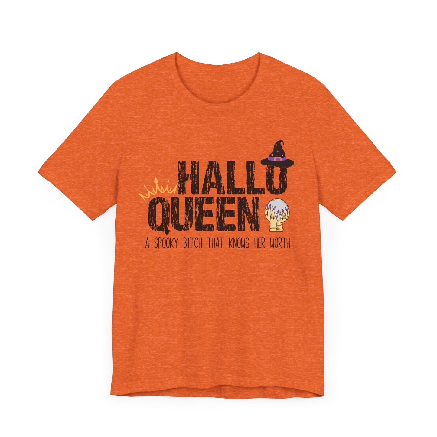 Hallo- QUEEN  Unisex Jersey Short Sleeve Tee