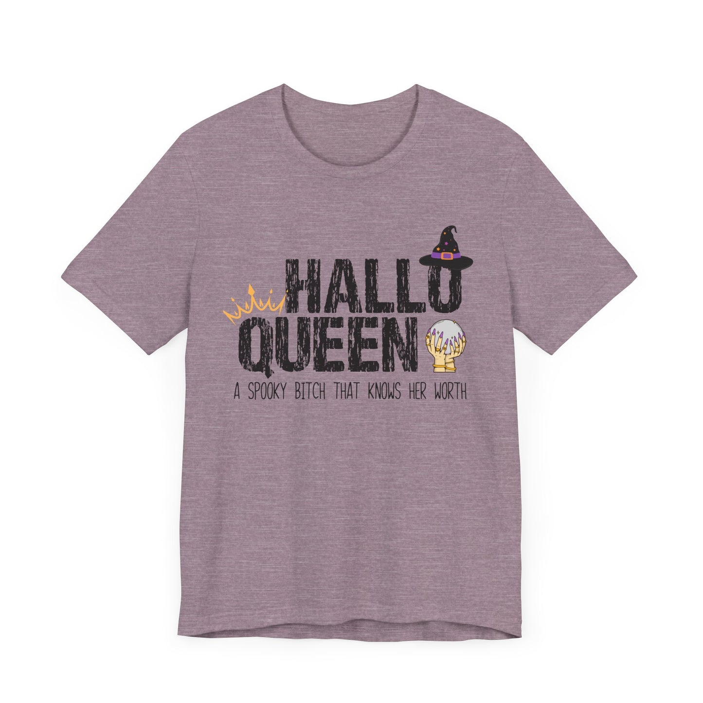 Hallo- QUEEN  Unisex Jersey Short Sleeve Tee